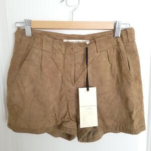 Twenty8Twelve Suede Jameson Shorts Size 2 NWT